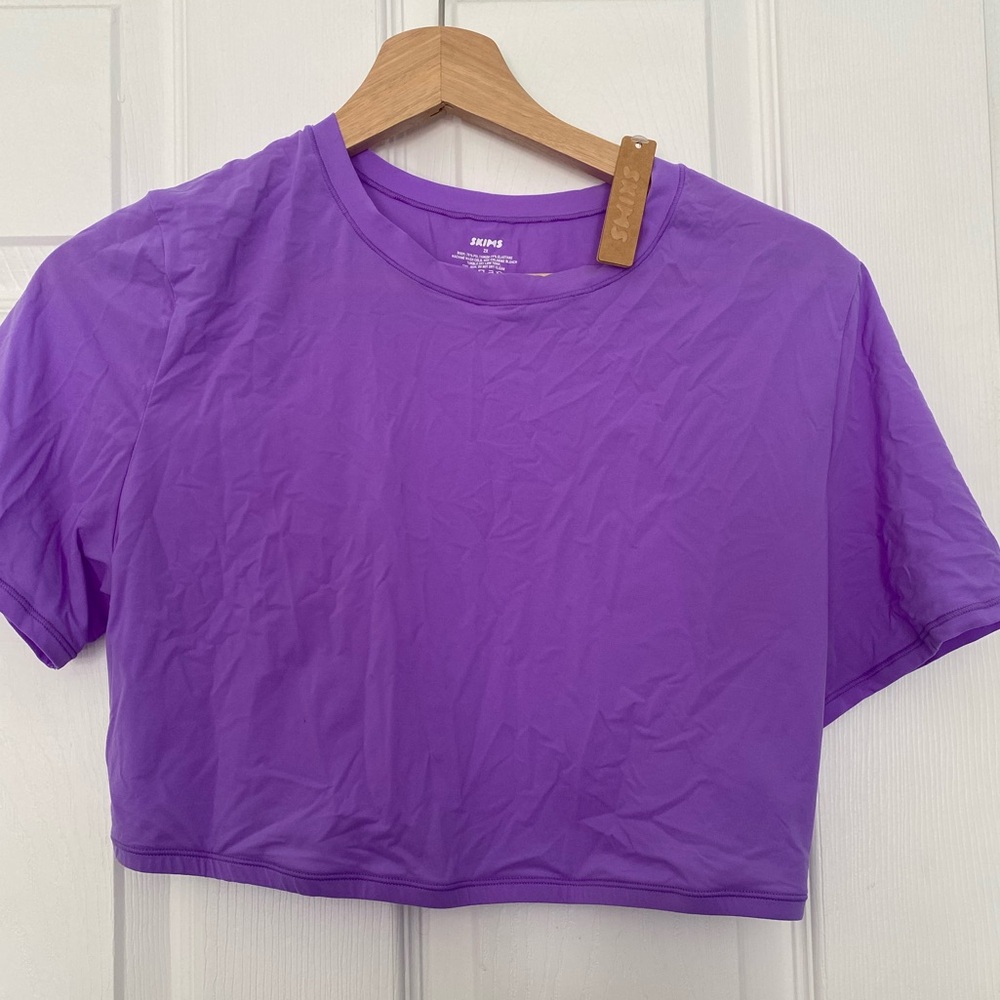 SKIMS fits everybody cropped tee